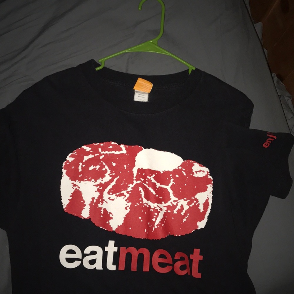 enjoi Eat Meat shirt Large